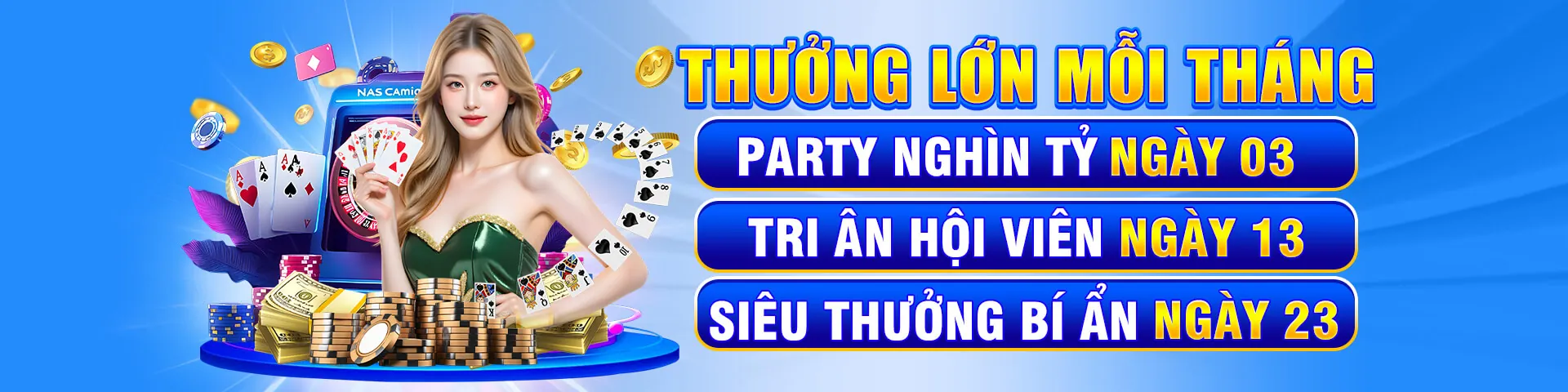Sảnh Casino Trực Tuyến B 52 Club Hấp Dẫn